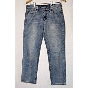 Lucky Brand Jeans Womens 6/28 Light Faded Wash Sweet Crop Denim Pants Y2K Trendy
